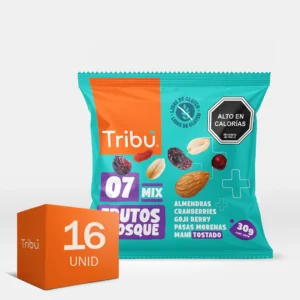 TRIBU FRUTOS SECOS FRUTOS DEL BOSQUE 16X30GR