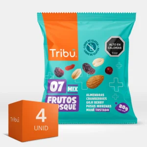 TRIBU FRUTOS SECOS FRUTOS DEL BOSQUE 16X80GR