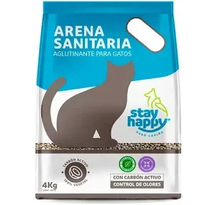 ARENA SANITARIA STAY HAPPY 4 KG