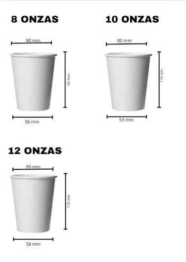 VASO POLIPAPEL 12 OZ X 50 UNI
