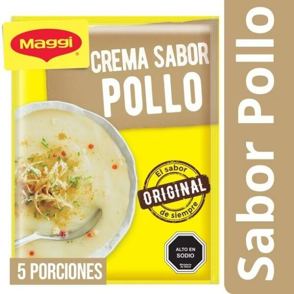 CREMA MAGGI SABOR POLLO SOBRE 72 GRM