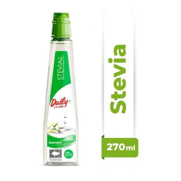 ENDULZANTE STEVIA 270 ML DAILY