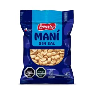 EVERCRISP MANI SIN SAL 140GX45