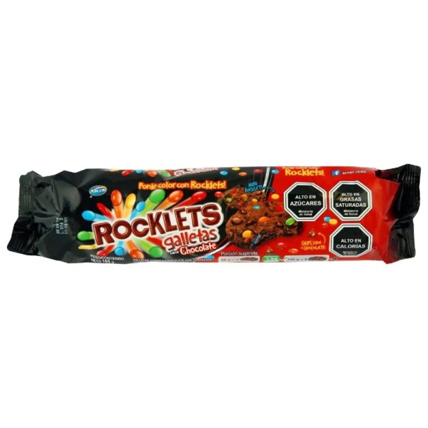 GALLETA ROCKLETS CHOCOLATE 24 X 165GRS