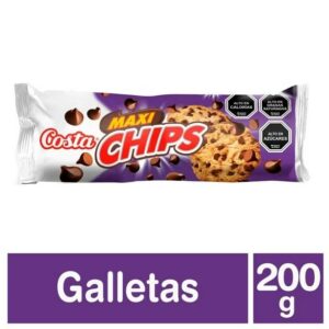 GALLETAS MAXI CHIPS 200GR COSTA