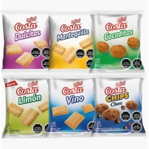 GALLETAS MINI SURTIDAS 30G COSTA