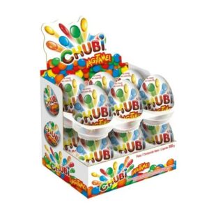 HUEVO CHUBI C/CONF 8 X 21 X 30GRS