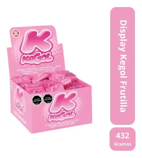 KEGOL FRUTILLA 48 X 432 GRS