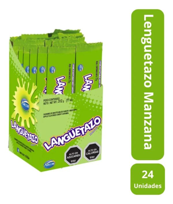 LANGUETAZO MANZ/VERD 24 X 312 GRS