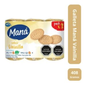 MANA VAINILLA TRIPACK 12 X 408 GRS
